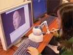 User interface of virtual acupuncture